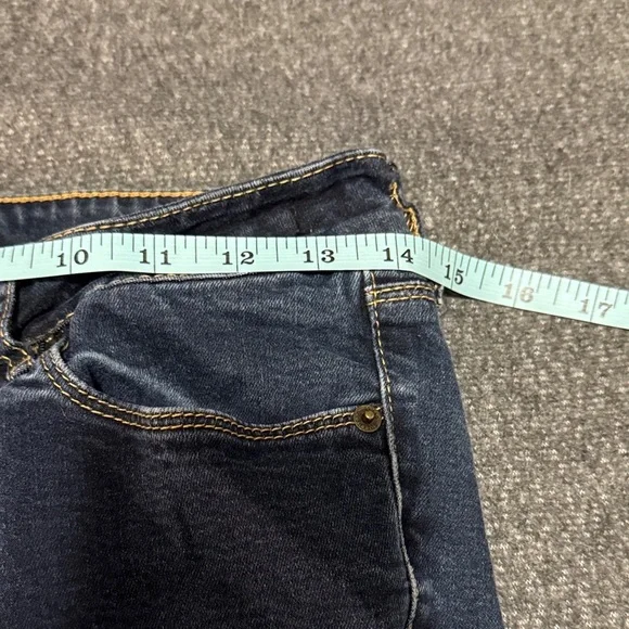 Bullhead Black Junior’s Deep Blue Skinny Jeans Size 7 - Picture 6 of 7